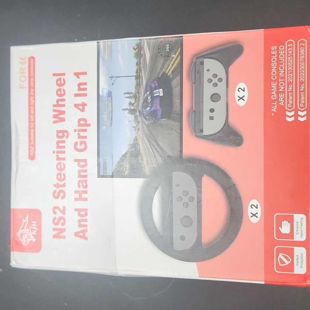 NS2 Steering Wheel and Hand Grip 4 in 1 Set‎